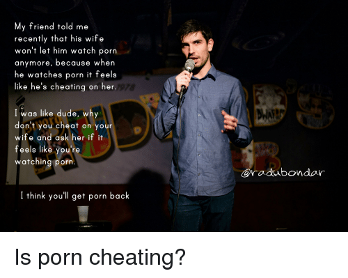 Air R. reccomend cheat your wife me