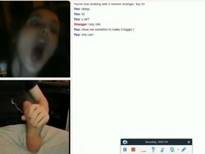 best of Reaction omegle cum